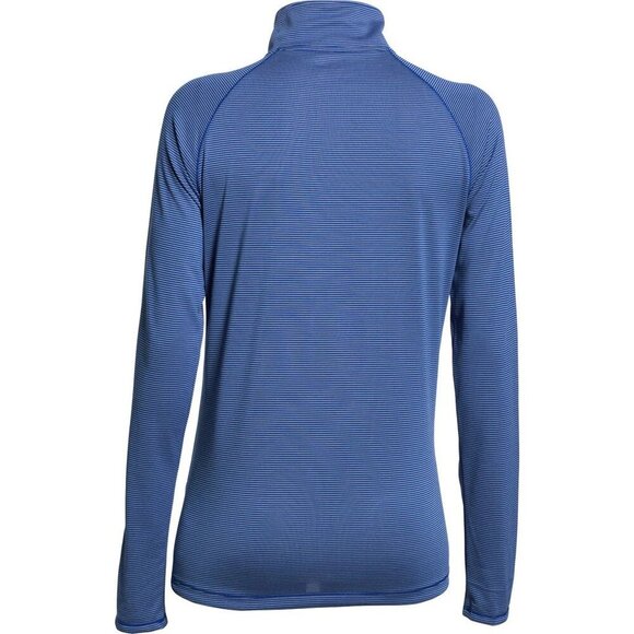 Under Armour Royal Steel Micro Stripe Tech 1/4 Zip - Picture 5 of 9